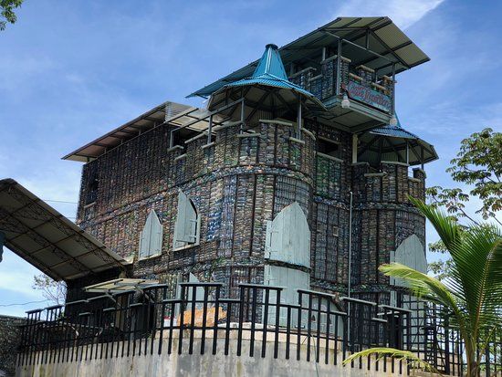 Plastic Bottle Village